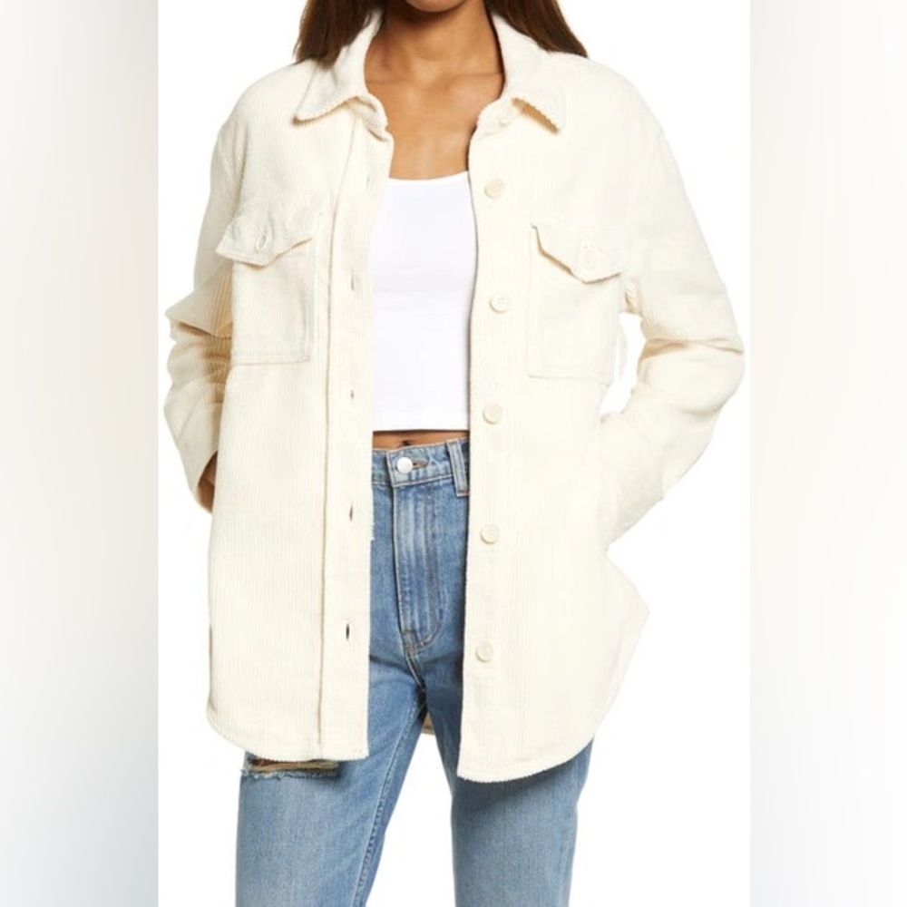 Reformation Jeans Organic cotton corduroy jacket